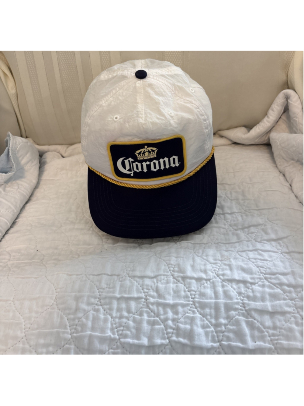 Corona Blue & Gold Adjustable Hat